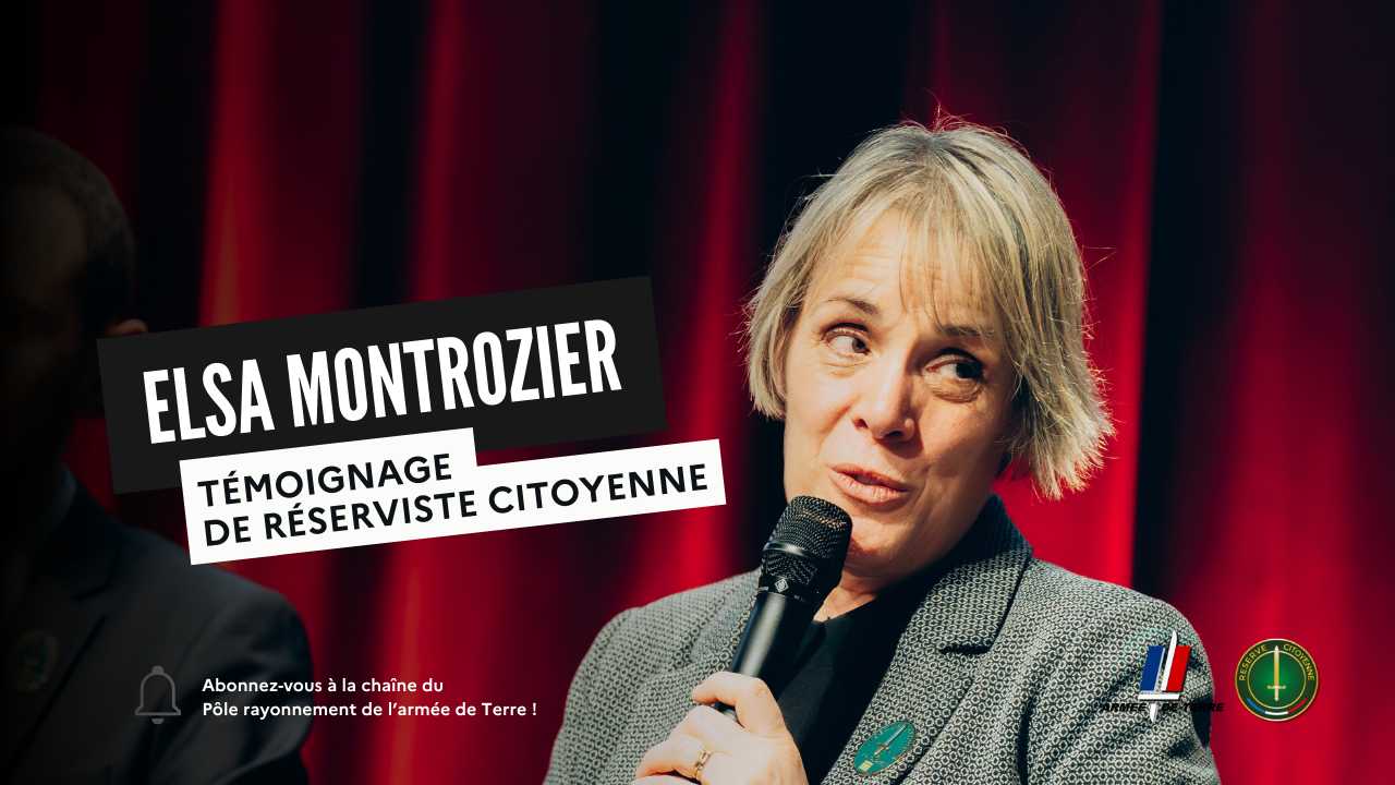 Portrait d'engagée : Elsa Montrozier