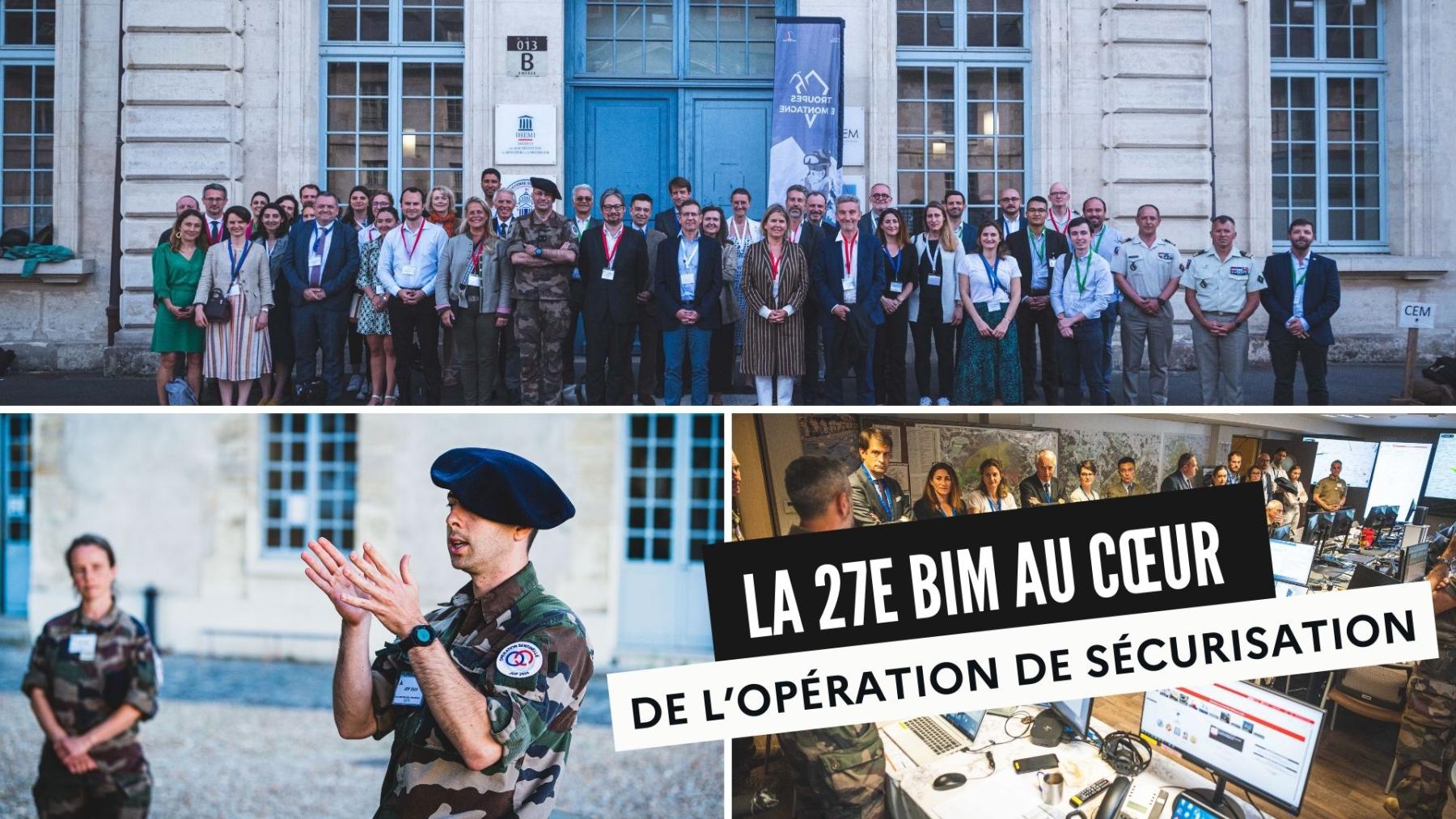 Visite du CO JOP de la 27e BIM